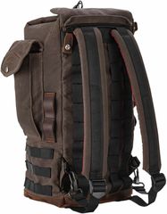 Κωδ.356749 BURLY BRAND τσάντα πλάτης Backpack B15-1013D καφέ τηλ.215-215-8211