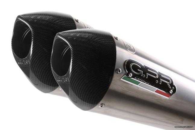 ΕΞΑΤΜΙΣΕΙΣ ΔΙΠΛΑ ΤΕΛΙΚΑ GPR GPE TITANIUM/CARBON END KTM 660 SMC 2003