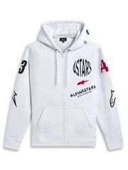 ---Κλειστά έως 21/8/2026--- Alpinestars Hoodie Ανδρικό Variegate 1215-53200-20 λευκό 1τεμ
