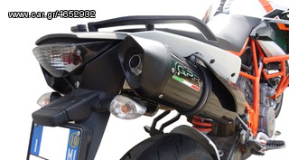 ΕΞΑΤΜΙΣΕΙΣ ΔΙΠΛΑ ΤΕΛΙΚΑ GPR FURORE CARBON LOOK KTM LC8 990 SMR 2008-2010