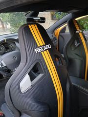 Recaro αυτοκολλητο bucket opc Vw audi sportster λογότυπο με λωρίδα στο κέντρο της πίσω πλάτης