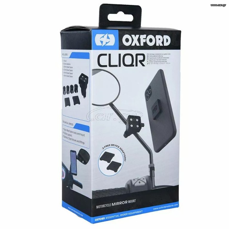 ΒΑΣΗ ΚΙΝΗΤΟΥ ΓΙΑ ΚΑΘΡΕΠΤΗ CLIQR Mirror Mount System OX854 OXFORD