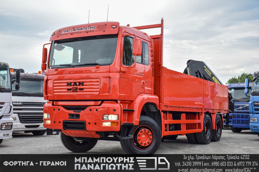 Γερανοί - Φορτηγά Με Γερανό MAN 2004 TGA 33.460 L 6x4 & PK 23002 Performance