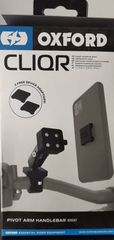 ΒΑΣΗ ΚΙΝΗΤΟΥ ΓΙΑ ΤΙΜΟΝΙ ΜΕ ΜΠΡΑΤΣΟ CLIQR - Pivot Arm Handlebar Mount OX864 OXFORD