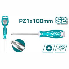 Κατσαβίδι Μαγνητικό Σταυρού TOTAL PZ1Χ100mm ( THT26PZ1100 )