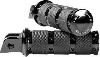 Κωδ.351750 PERFORMANCE MACHINE (PM) μαρσπιέ Folding billet εμπρός XLS 0035-1247M-B μαύρο 2τεμ τηλ.215-215-8211