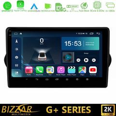 Bizzar G+ Series Fiat Tipo 2015-2022 (Sedan) 8core Android12 6+128GB Navigation Multimedia Tablet 9"