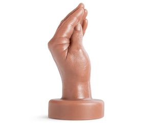 Mr. Hankey's Toys Handyman Butt Plug - Light Skin 4XL