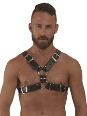 Mister B Leather Y-Front Harness-thumb-2