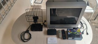 Philips 21",με αποκωδικοποιητή και κεραία