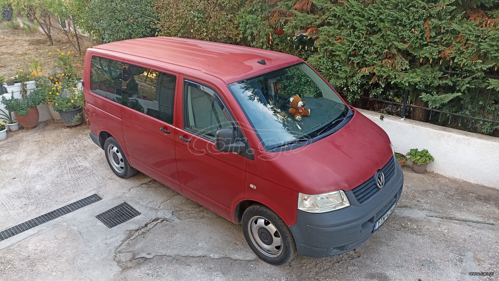 Κλούβα Volkswagen 2008 T5 2.5 TDI ΑΥΤΟΜΑΤΟ ΦΟΡΤΗΓ0 - 6 ΘΕΣΕΙΣ