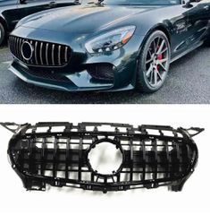 ΜΑΣΚΑ ΕΜΠΡΟΣ Grill Mercedes Benz AMG GT C190 R190 Black