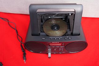 Sony Φορητό Ηχοσύστημα ZS-PS50 με CD / MP3 / USB / Ραδιόφωνο σε Μαύρο Χρώμα