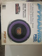 PYRAMID SUBWOOFER 10"-thumb-2