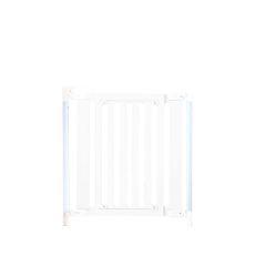 SAFE - SafeGate Wood Hardware Mounted - White - 76 -105 cm / Baby and Children