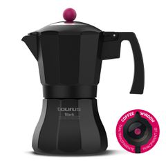 Taurus Black Moments 3 Moka pot