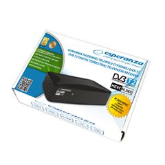 Esperanza EV108R TV set-top box Cable Black-thumb-3