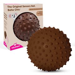 Edushape - Sensory Ball - 18 Cm - Brown (E705176br) / Toys