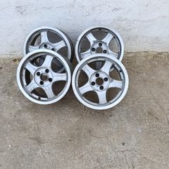 ΖΑΝΤΕΣ ΑΛΟΥΜΙΝΕΝΙΕΣ  15αρες = RAYS ENGINEERING =  15x6 ½ JJ , ΚΑΡΕ = PCD=100mm o0