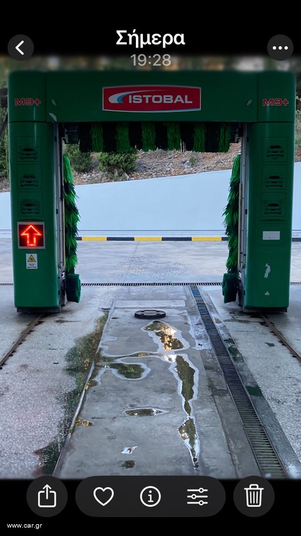 Istobal M9+ πλυντήριο roll over