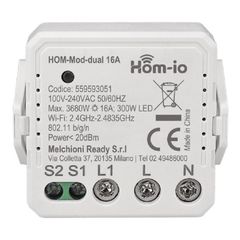 HOM-IO SMART ΔΙΑΚΟΠΤΗΣ 1 ΚΑΝΑΛΙΟΥ ΔΙΠΛΟΣ
