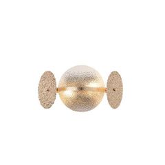 Απλίκα τοίχου GLOW με ντουί 2xE14 max 40W 160x330x180mm χρυσό χρώμα ARTE ILLUMINA