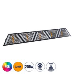 Φωτιστικό Ειδικών Εφέ Digital Matrix Pixel & Blinder 5x50W LED θερμό χρώμα φωτός 2200K & 90x0.5W LED RGB