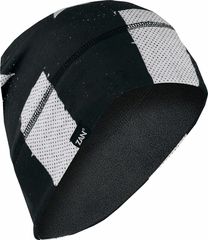 ---Κλειστά έως 21/8/2026--- ZAN HEADGEAR Σκούφος Elastane Sportflex® Black and White Flag WHLF091