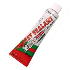 Σιλικόνη Hi-Temp. Μαύρη 280ml Den Braven (Φλατζόκολλα) ( Συσκευασία 12 τμχ)
