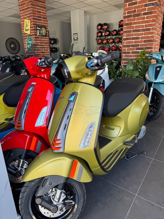 Vespa Sprint S 125 2026 Δώρο επέκταση εγγύησης 4 χρόνια