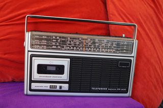 Telefunken Bajazzo CR 900 Vintage Radio Cassette Player-Recorder Germany 1978.