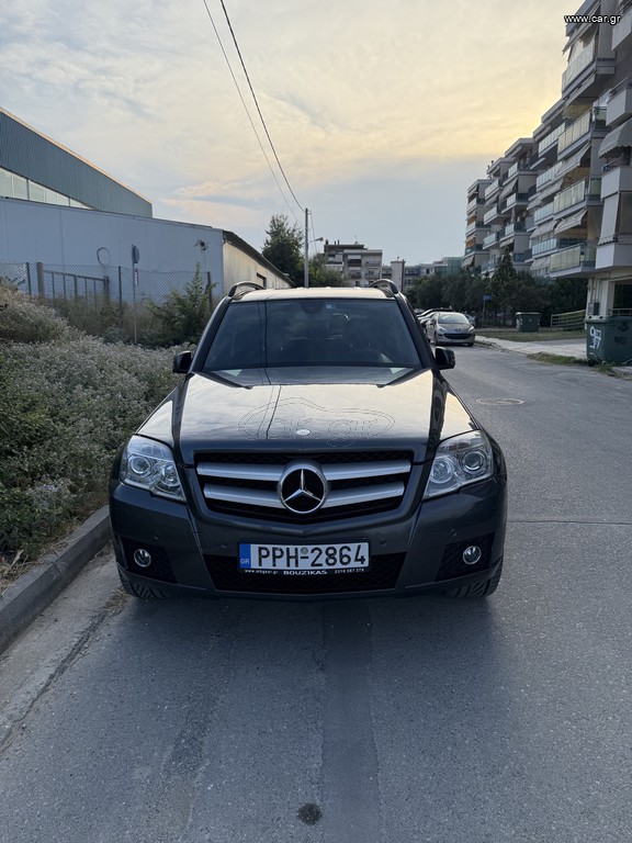Mercedes-Benz GLK 220 2010 blue efficiency