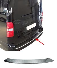 ΕΤΟΙΜΟΠΑΡΑΔΟΤΟ ΝΙΚΕΛ ΔΙΑΚΟΣΜΗΤΙΚΟ-ΠΡΟΣΤΑΤΕΥΤΙΚΟ "ΑΝΟΞΕΙΔΩΤΟ" ΠΙΣΩ ΠΡΟΦΥΛΑΚΤΗΡΑ ΓΙΑ CITROEN JUMPY / CITROEN SPACETOURER (2016+) ΓΙΑ L3 AΜΑΞΩΜΑΤΑ