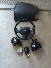 Σετ Airbag Ζώνες Mitsubishi Colt 2008-2012