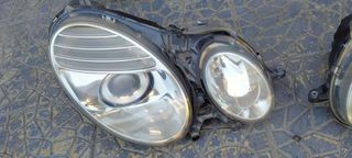 Μούρη Κομπλέ -- MERSEDES -211 -DIESEL AUTOMATIC--(MONT -2003-2009) -Ε200--Ε220-Ε230-Ε240-Ε250-Ε260-Ε270-όλα γνήσια μεταχειρισμένα σε αρίστη κατάσταση ασημί χρώμα με απαλά φανάρια-thumb-2