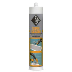 Σιλικόνη ISOFIX Λευκή 260ml (Αντιμυκητιακή) - Elastotet ( Συσκευασία 25 τμχ)