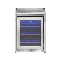 Ψυγείο 70cm με βιτρίνα inox SWING G7FR-O Steel