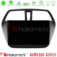 Nakamichi NAM5260 Series 4Core Android12 4+64GB Suzuki SX4 S-Cross Navigation Multimedia Tablet 9 Με Carplay & Android Auto | Pancarshop