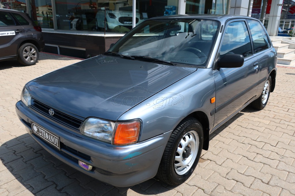 Toyota Starlet 1990 1.0 ΕΛΛΗΝΙΚΟ ΜΕ ΠΡΑΓΜΑΤΙΚΑ ΧΙΛΙΟΜΕΤΡΑ