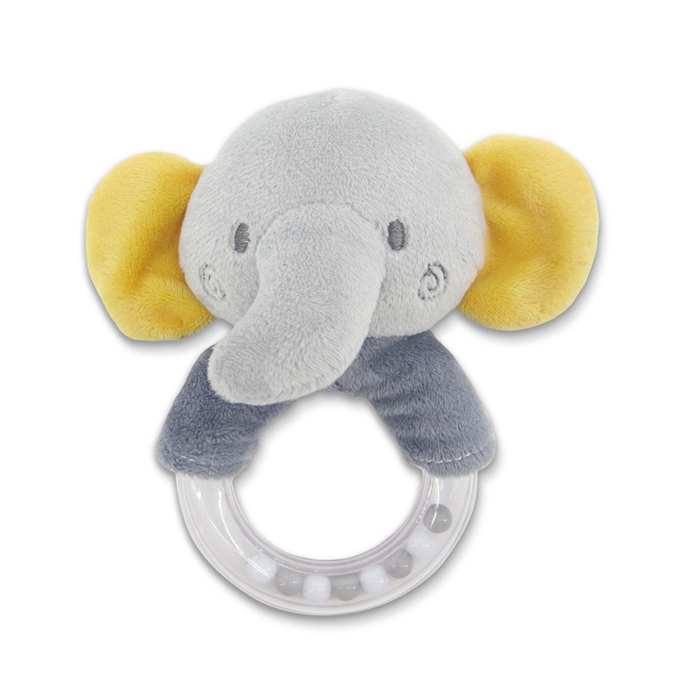 Κουδουνίστρα Δαχτυλίδι Elephant Grey Lorelli