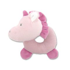 Μαλακή Κουδουνίστρα Donut Unicorn Pink Lorelli
