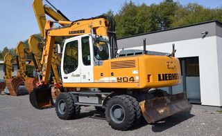 Εκσκαφέας Με Λάστιχα Liebherr 2012 A 904 C / ΓΙΑ ΕΙΣΑΓΩΓΗ 5-thumb-8