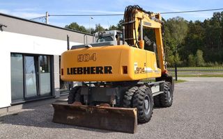 Εκσκαφέας Με Λάστιχα Liebherr 2012 A 904 C / ΓΙΑ ΕΙΣΑΓΩΓΗ 5-thumb-11
