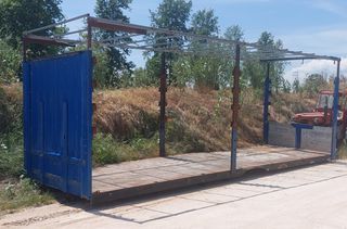 Καρότσα Ανοιχτή MAN 2008 Συρταροτη οροφή