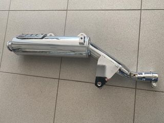 YAMAHA XT600-XT600E-XT500E XT400 1987/1993  Καινούριο Χειροποίητο τελικό Εξάτμισης της MotoSport!!!