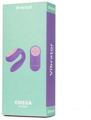 Diversual Omega Couples Vibrator Purple-thumb-4