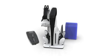 iMP Tech - DLX Multi Function Charge and Cool Stand - Grey / PlayStation 5