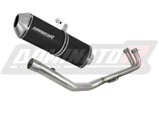Dominator Ολόσωμη Εξάτμιση OVR  Black Yamaha T-MAX 500 -2008 - 2011 Με Σιγαστήρα