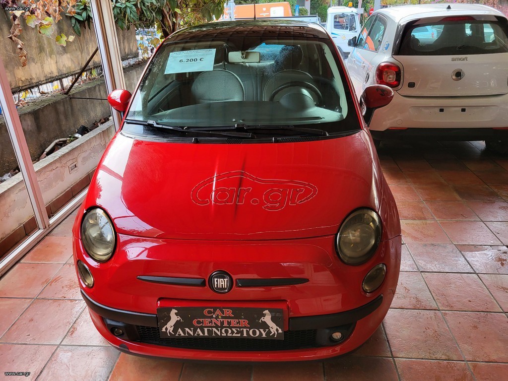 Fiat 500 2008 ΝΕΑ ΤΙΜΗ!!!SPORT/ΠΑΝΟΡΑΜΑ/6ΤΑΧΥΤΟ