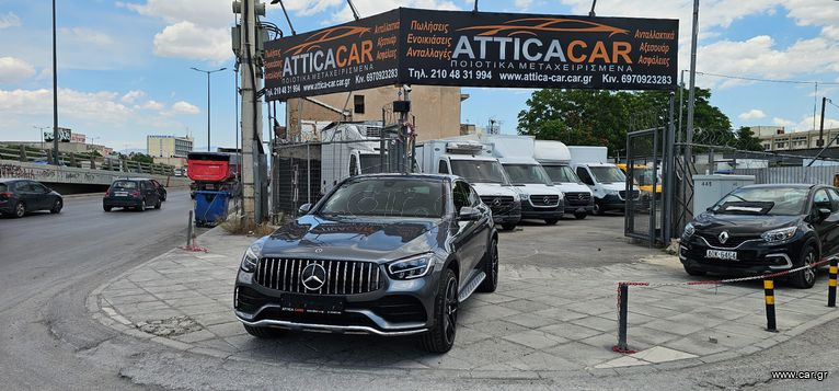 Mercedes-Benz GLC 300 2021 DE AMG+63 COUPE 1ο ΧΈΡΙ ΙΔΙΩΤΗ 1 ΧΡΟΝΟ ΓΡΑΠΤΉ ΕΓΓΎΗΣΗ